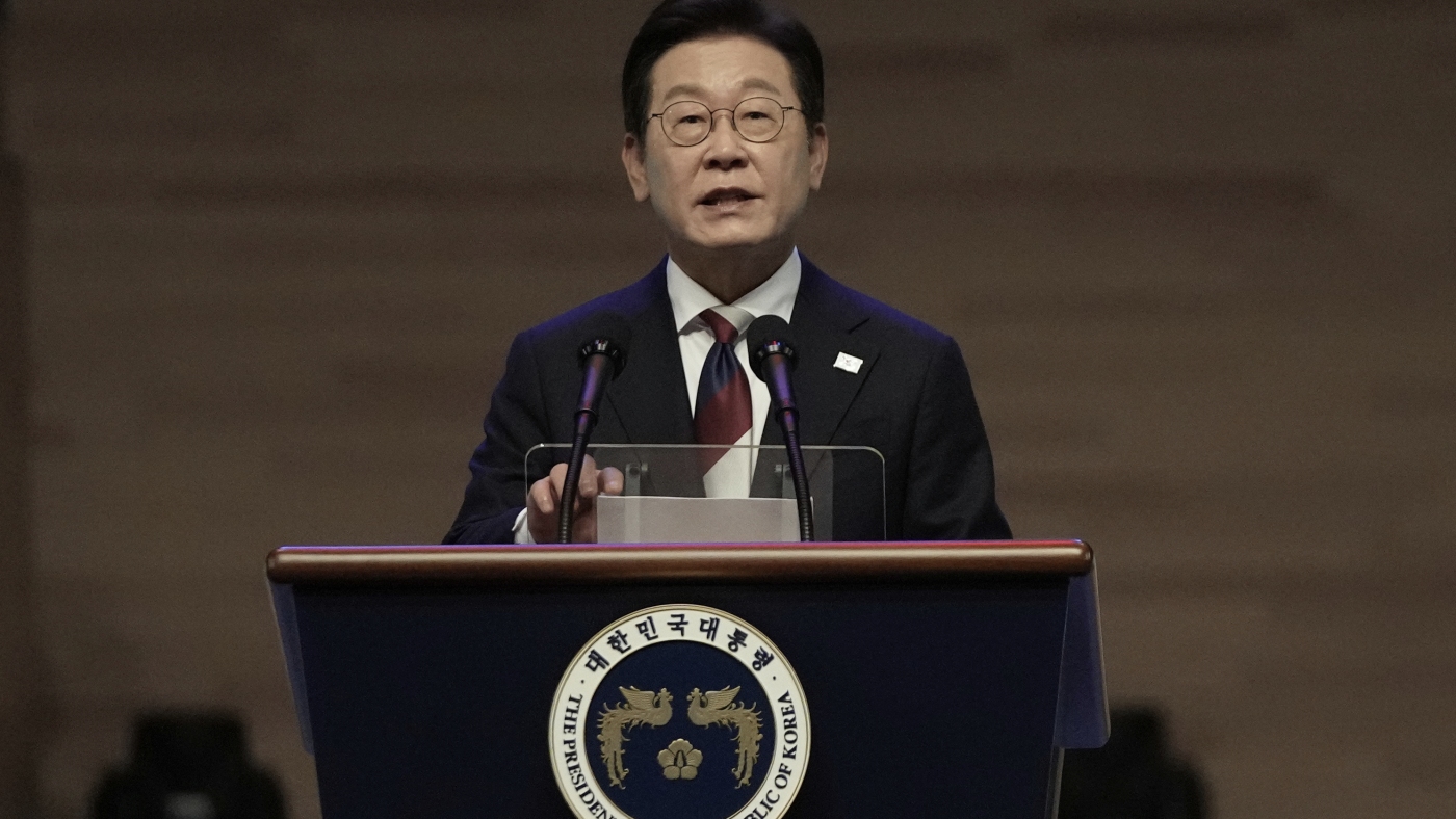 韩国总统李星期一在华盛顿与特朗普会面