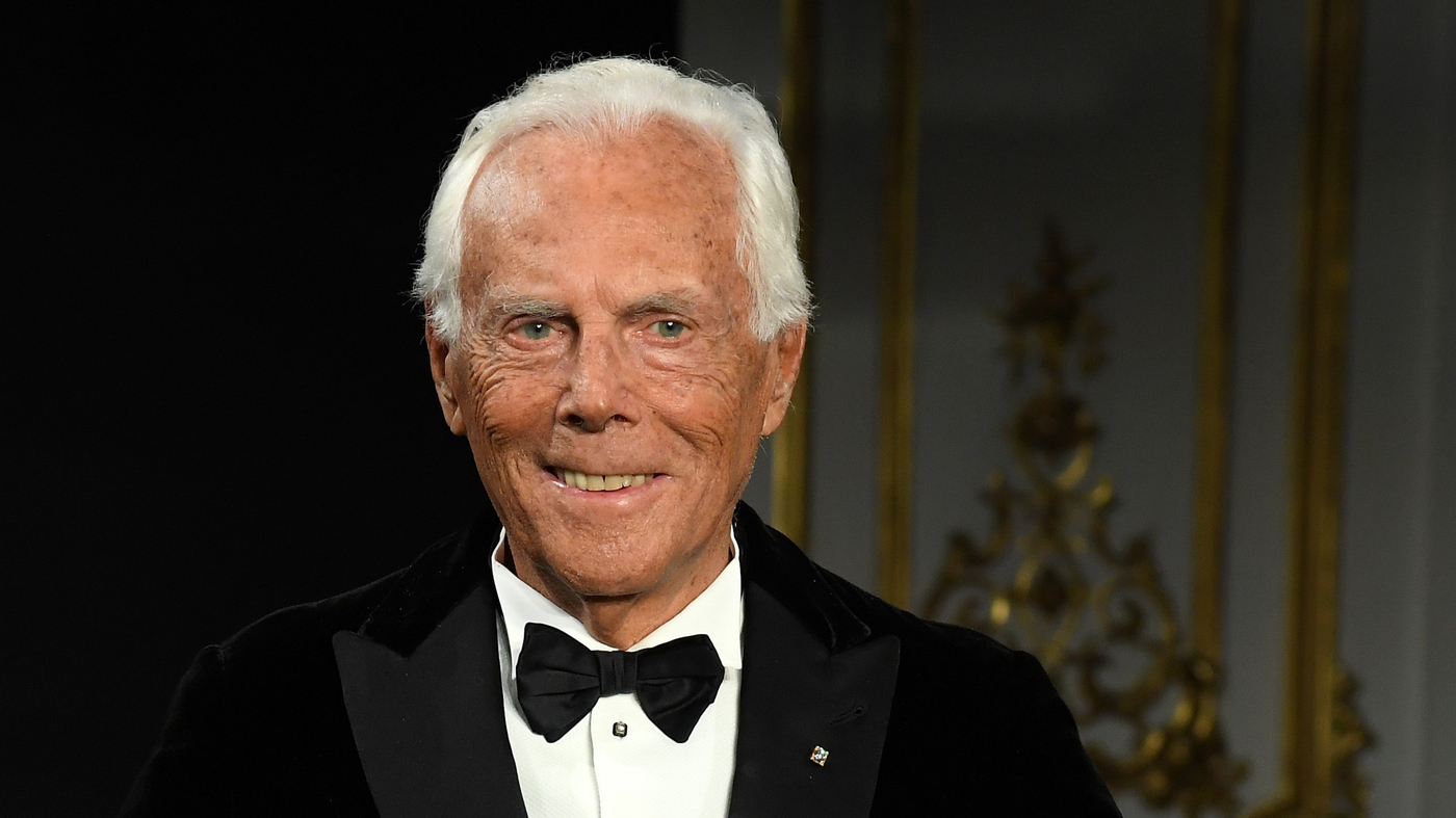 时装设计师乔治·阿玛尼（Giorgio Armani）的名字成为奢侈品的代名词，死于91