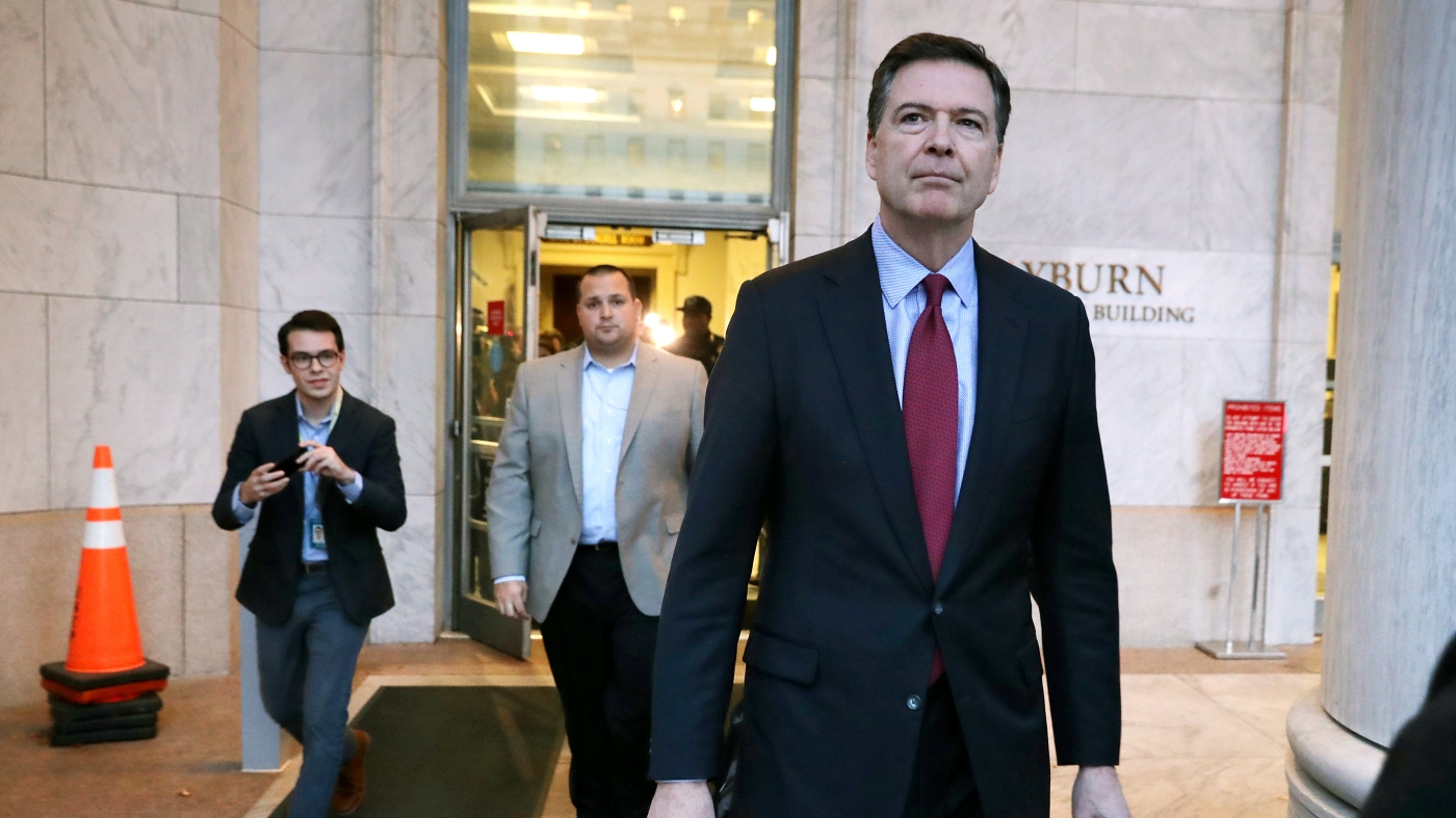 前联邦调查局局长詹姆斯·科米（James Comey）因2020年起的刑事指控起诉
