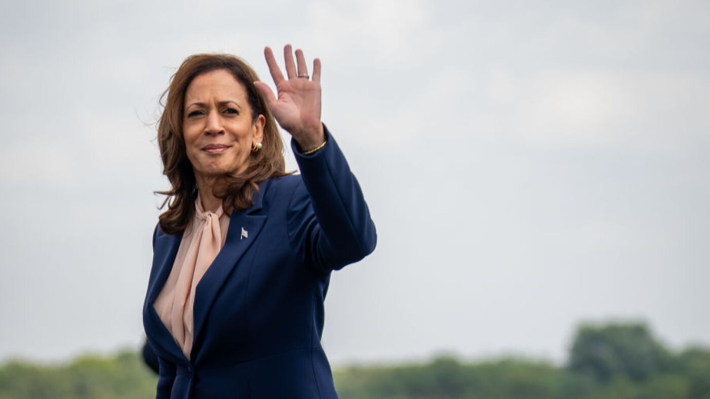 卡马拉·哈里斯（Kamala Harris）的新书关于她担任总统的短跑的新书