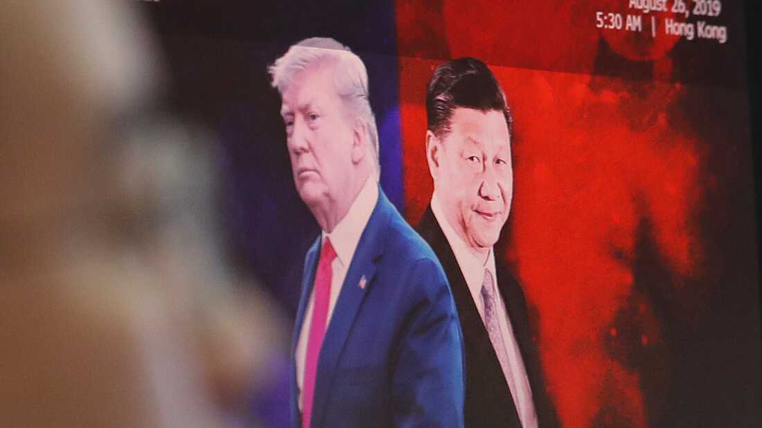 特朗普总统和他的中国同行习近平