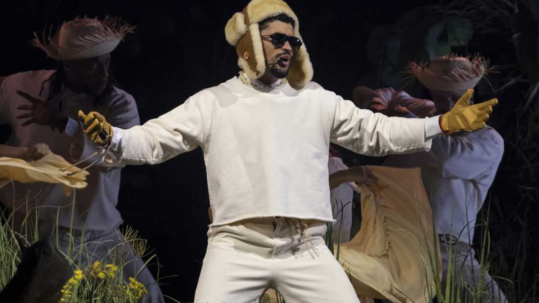 Bad Bunny在他在祖国的夏季居住期间的最后一场音乐会上演出，在2025年9月20日，星期六，在波多黎各圣胡安的波多黎各何塞·乔斯·米格尔·阿格雷洛特。