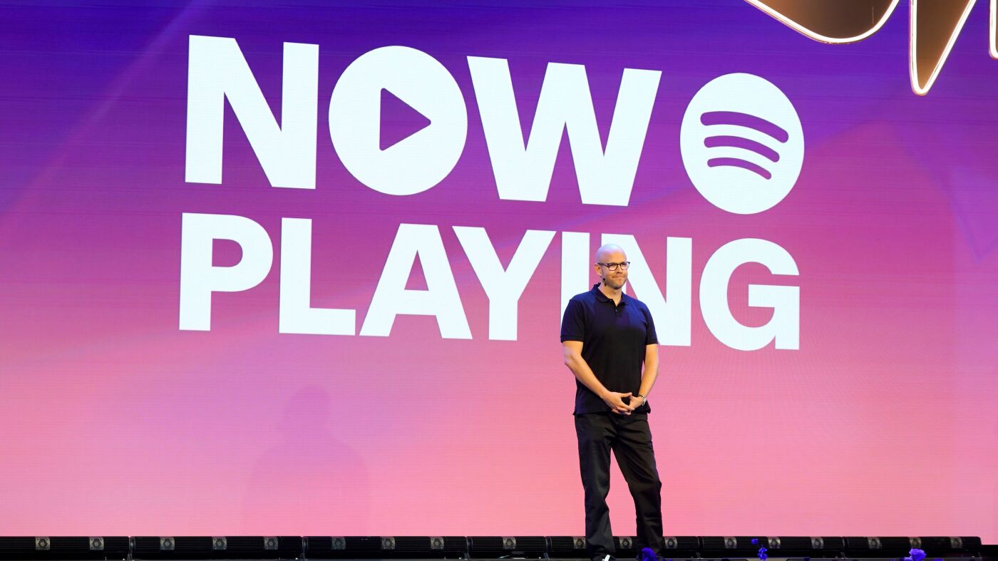 Spotify的Daniel Ek宣布他将担任首席执行官