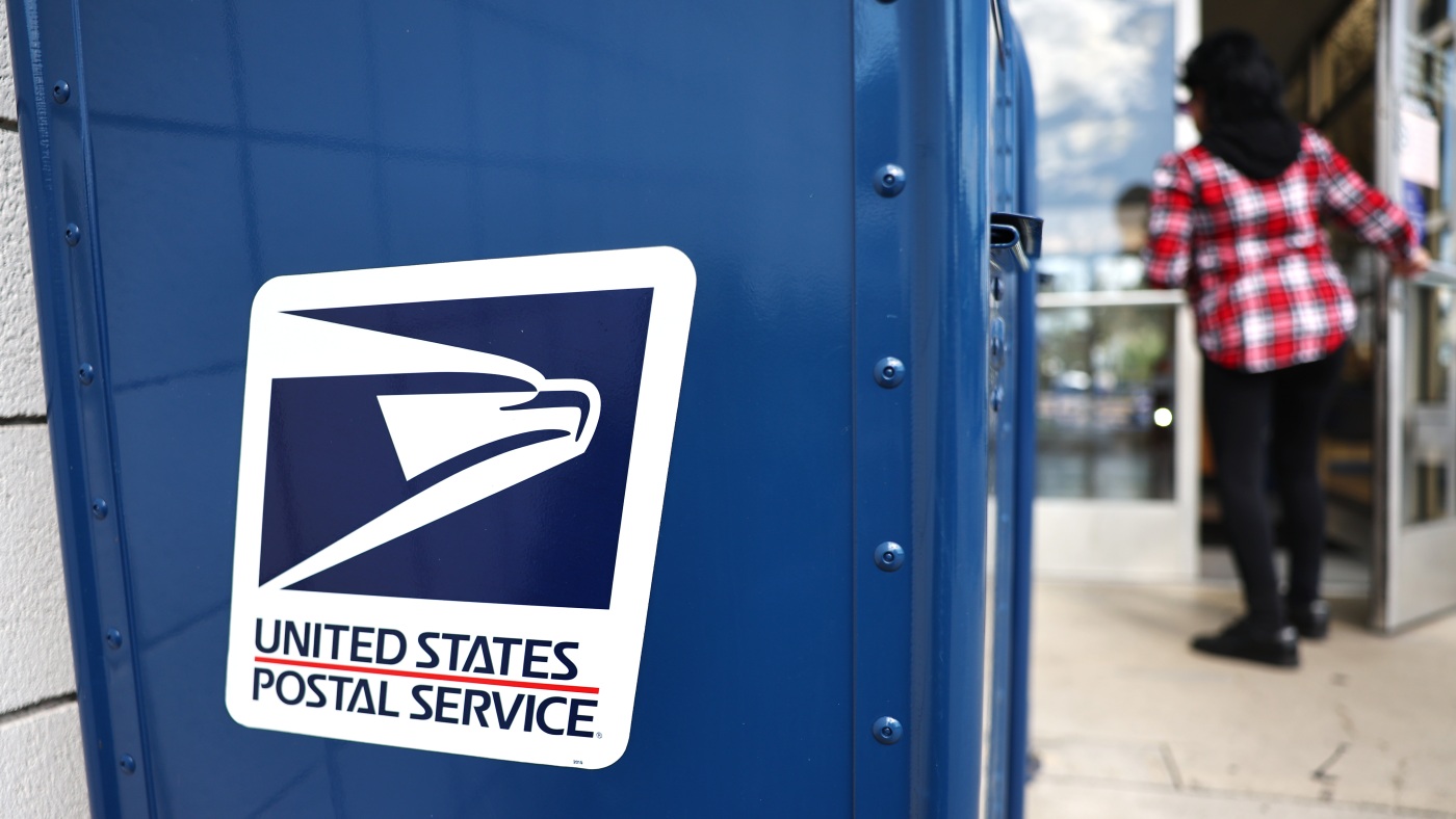 您的选票或其他邮件在投递当天可能不会被 USPS 盖上邮戳