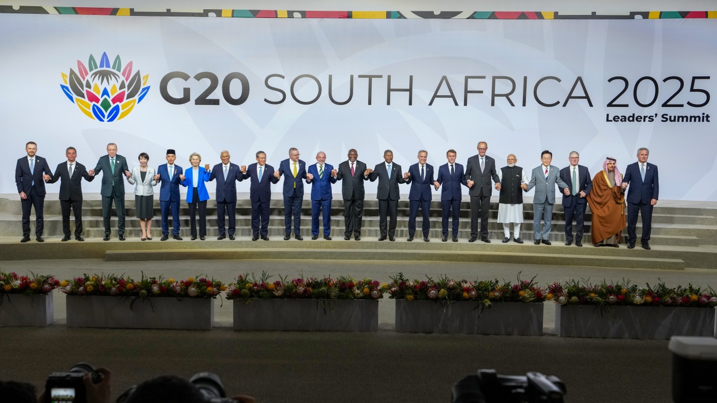 美国缺席后G20峰会在南非闭幕