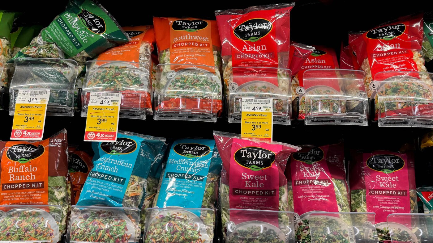 塔可钟、泰勒农场、环孢菌和 FDA 为保持大生菜清洁而进行的斗争。 : 星球金钱 : NPR